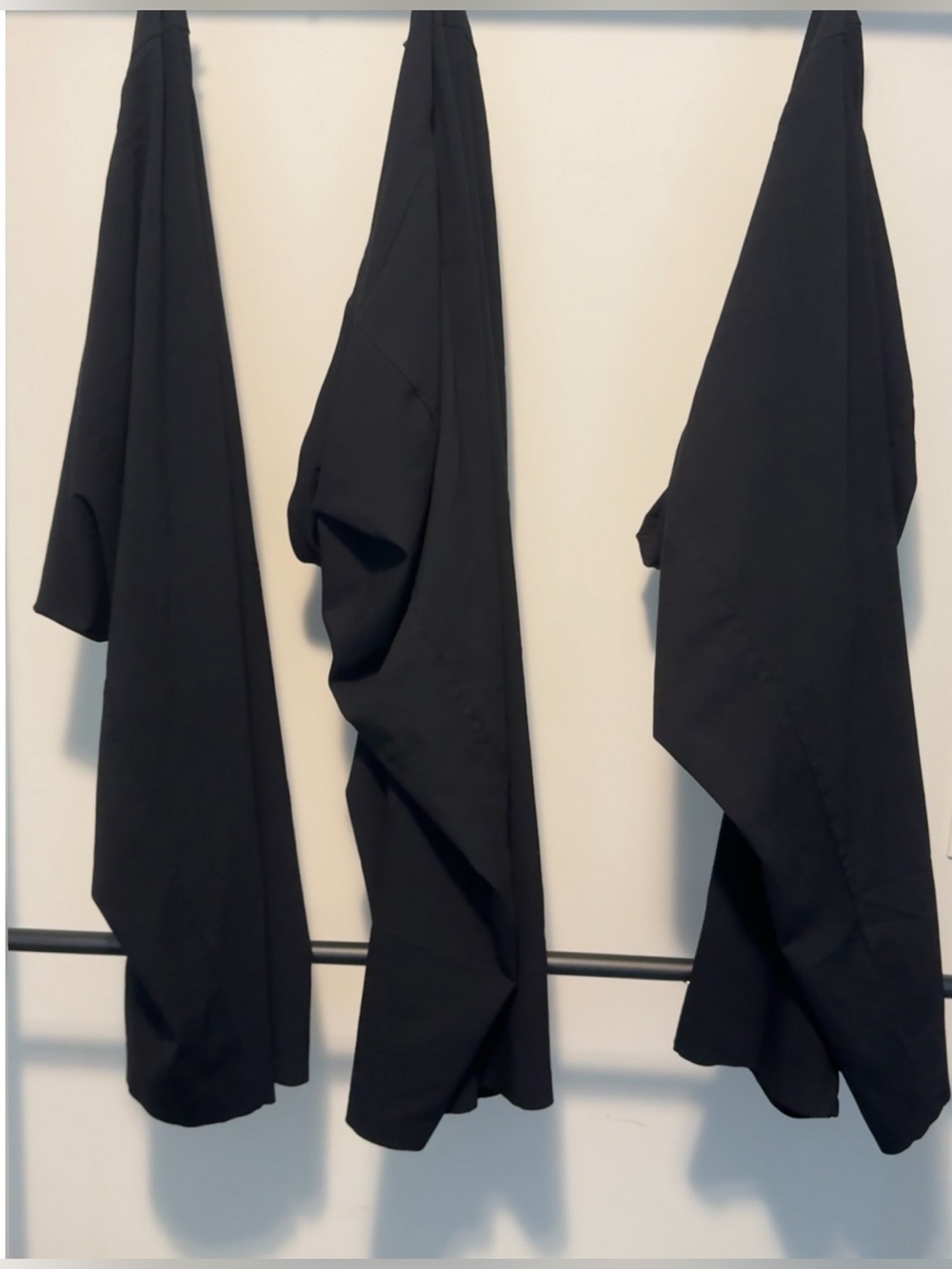 THREE PAIRS of Counterparts Black Pull-On Women’s Slacks